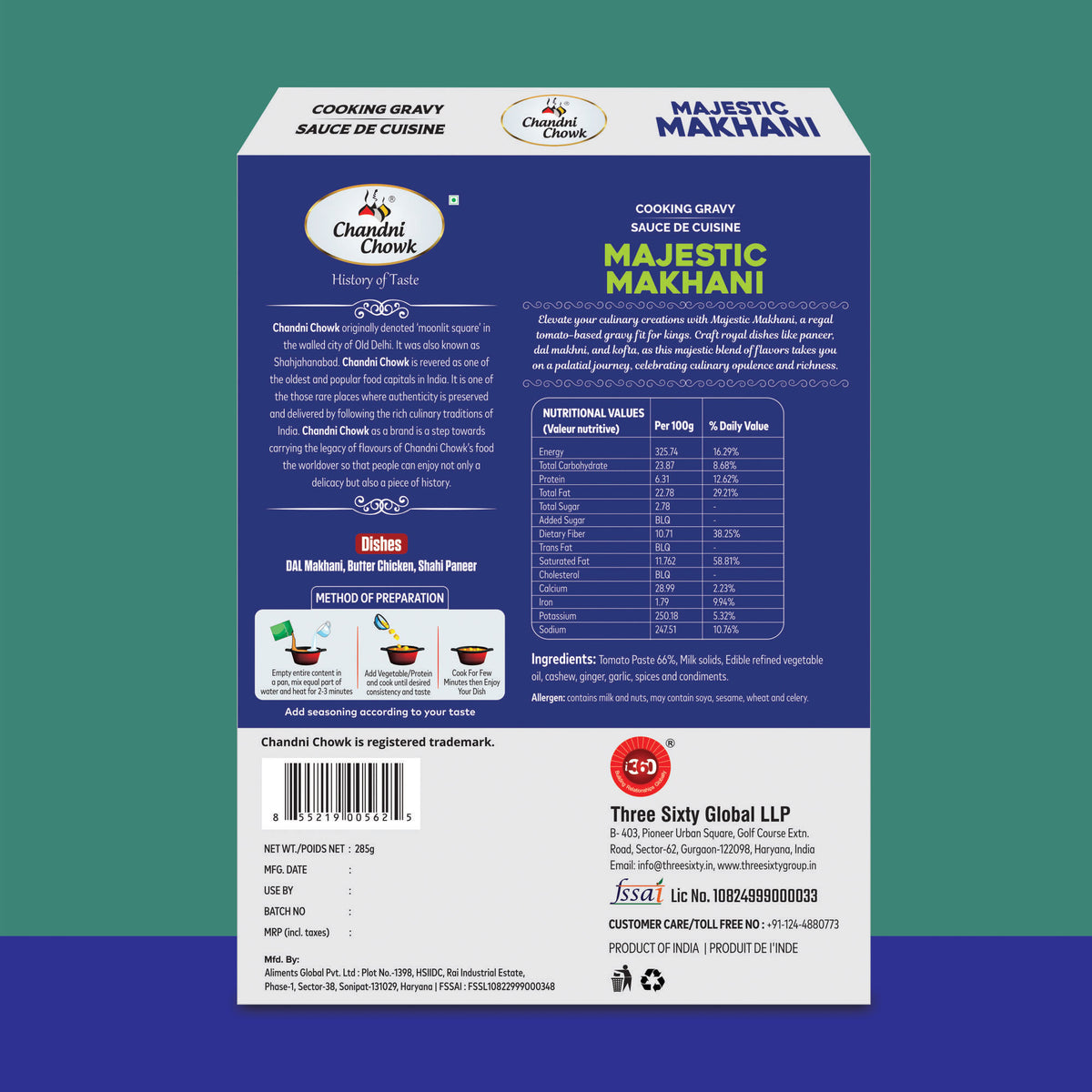 MAJESTIC MAKHANI GRAVY