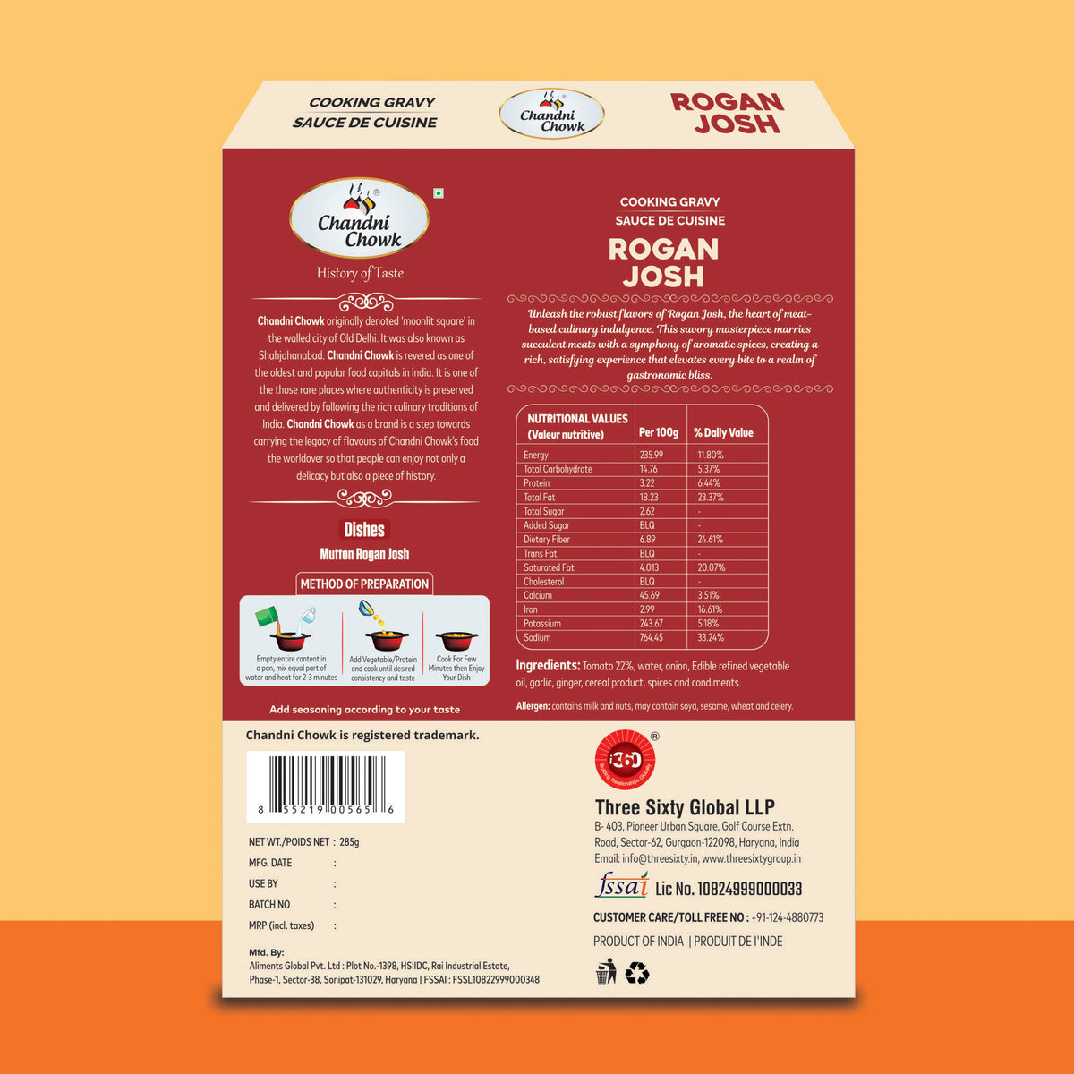 ROGAN JOSH GRAVY