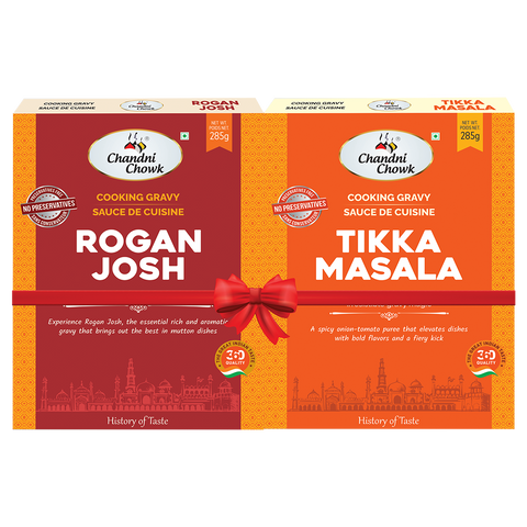 Rogan Josh Gravy & Tikka Masala Gravy Combo